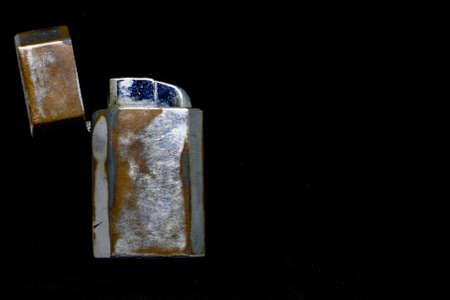 Old open cigar lighter