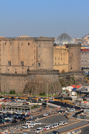 Castel Nuovo. Naples, Italyのeditorial素材