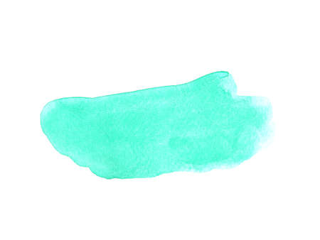 Abstract green watercolor hand drawing by using a gradient brush for text, wallpaper, banner.の写真素材