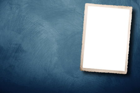 old vintage card with blank space to writeの写真素材