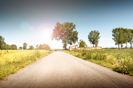 an original country rural landscapeの写真素材