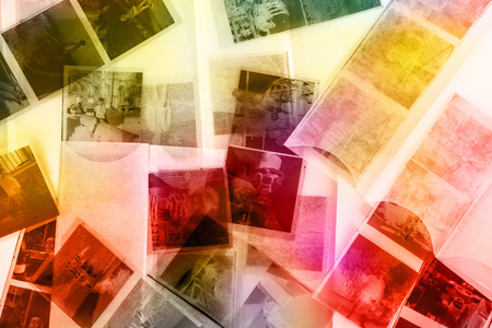 old negatives by photographic filmの写真素材
