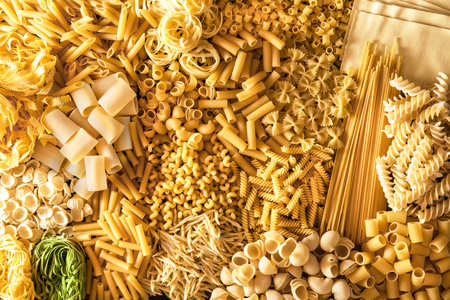 original background of italian pastaの写真素材