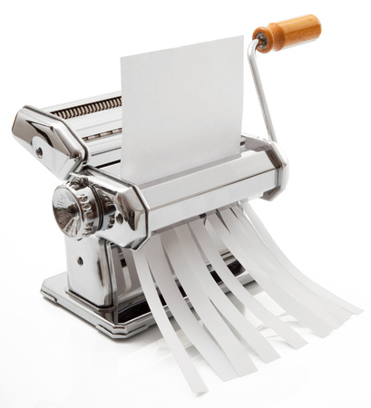 machine that crushes paperの写真素材