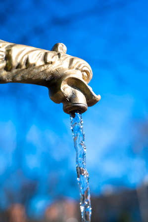 a historic urban milan city fountainの写真素材