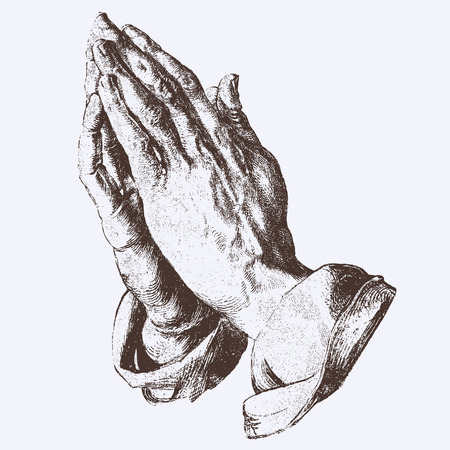 praying handsのイラスト素材