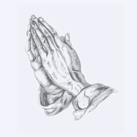 praying handsのイラスト素材