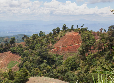 Thai Village in the mountainsの写真素材