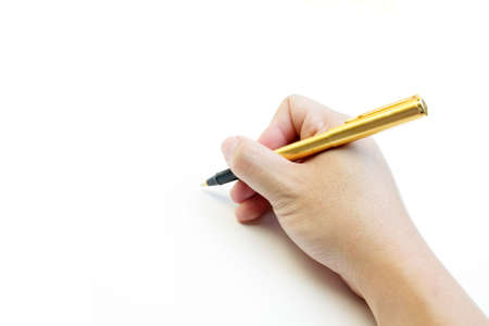 Handwriting blankの写真素材