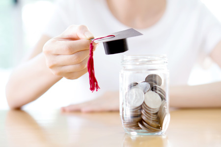 Saveing for eudcationの写真素材