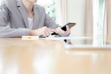 Business callの写真素材