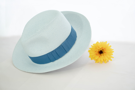 Sun hat on white isolate background.の写真素材