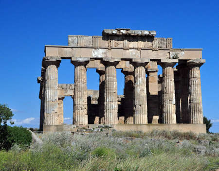Temple on Sciclyの写真素材
