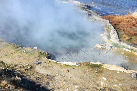 Yellow Stone Parkの写真素材