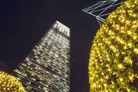 High towers, Hong Kong skyscrapersのeditorial素材