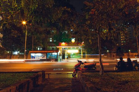Ho Chi Minh City. Vietnam. January 11, 2017. Barracks Army Collegeのeditorial素材