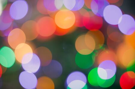 background bokeh happy New Year lights vintage