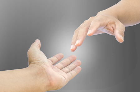 hand arrestedの写真素材