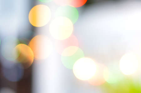 abstract blurred bokehの写真素材