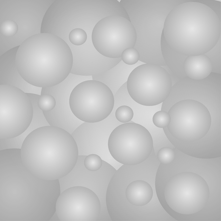 Gray Bubblesのイラスト素材