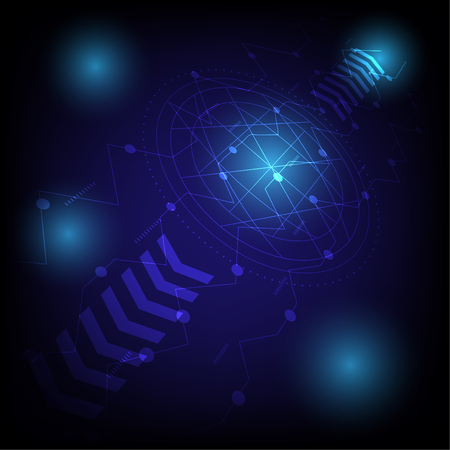 Vector background, communication technology of the present world.EPS10 のイラスト素材