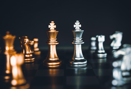 Chess board - A competitive business idea to succeed.