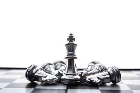 chess board game concept of business ideas and competition and stratagy plan success meaning の写真素材