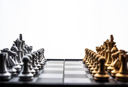 chess board game concept of business ideas and competition and stratagy plan success meaning の写真素材