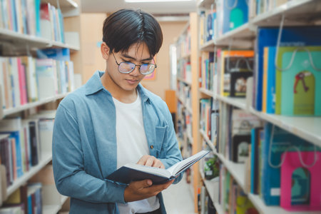 Students are reading and looking for books to study, make reports, find useful information on the...