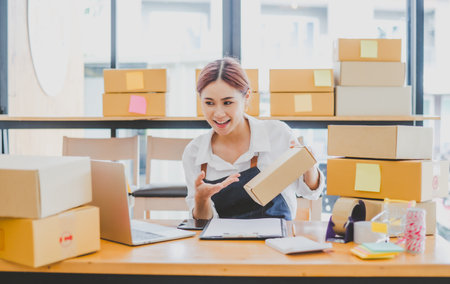 Small business owners online are offering their customers their orders and products via video call....