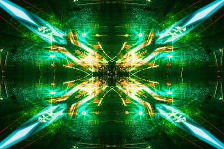 Futuristic Sci-Fi Complex New Era abstract. Hi tech Cyber Space, Advanced Technology concept...
