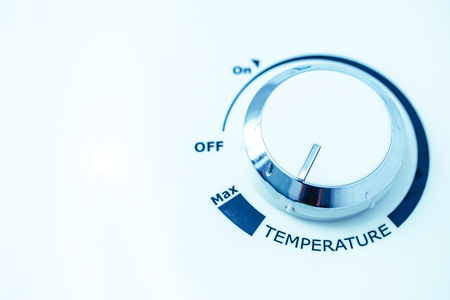 Water temperature volume adjust at Water heater shower bathroomの写真素材