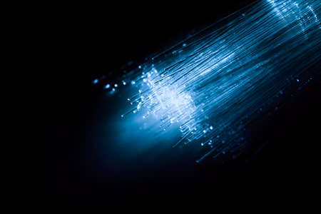 Fiber optics super digital high speed data transfer technologyの写真素材