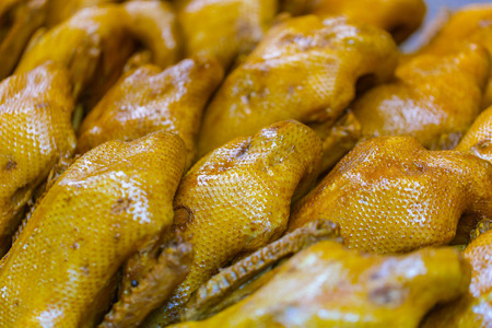 Pot Stewed Duck or Chinese herbal Steamed Duckの写真素材