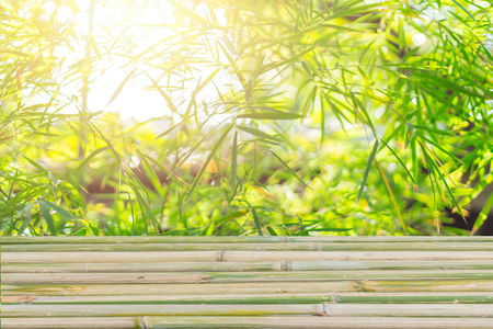 bamboo wood for backgroundの写真素材