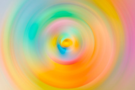 colorful spinning candy colors illustration abstract for backgroundの写真素材