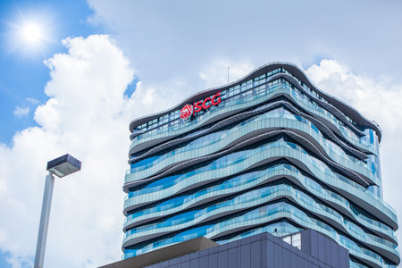 The Siam Cement Group (SCG) office building at Bang Sue SCG is the largest cement company in...