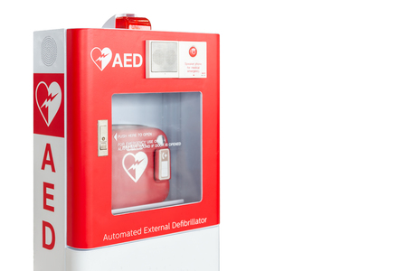 Photo of AED box or Automated External - ID:110433719 - Royalty Free ...