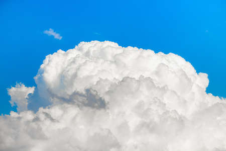 big cloud in the blue sky beautiful nature skies view, cloudy strom huge clouds.の写真素材