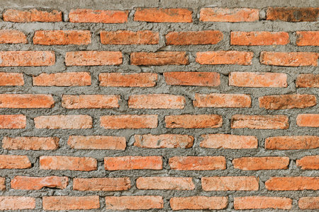 bare wall brick wall modern vintage style decoration wall pattern texture construction backgroundの写真素材
