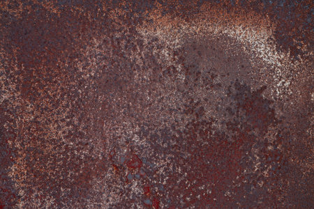 Old Rusty Steel Pattern. Grunge rusted metal texture, Rust and oxidized metal sheet background. Old...