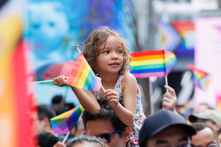 Bangkok Pride Festival 2024 Parade of LGBTQIAN people at Siam Center MBK in concept Celebration Of...