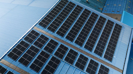 Solar cell or Solar Panel Modern technology for energy revolution, Alternative power source to...
