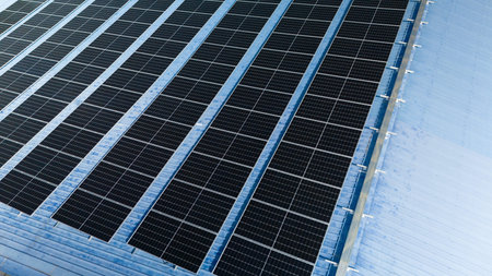 Solar cell or Solar Panel Modern technology for energy revolution, Alternative power source to...