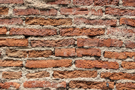 old grunge ruin brick wall outdoor architecture construction pattern texture for background