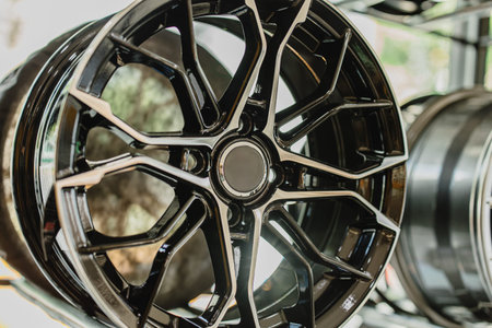 Wheel Alloy Wheels Rim or Mag Wheel high performance auto part decorationの写真素材