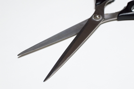 scissors on white backgroundの写真素材