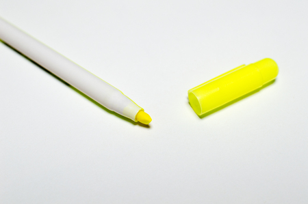 pen on the white backgroundの写真素材