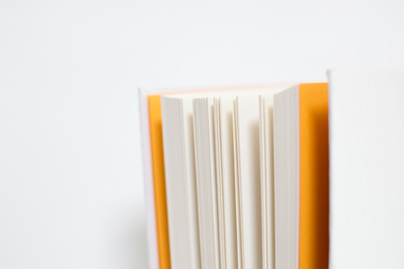 book on white backgroundの写真素材