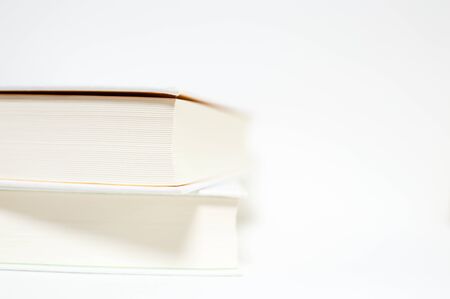 book on white backgroundの写真素材